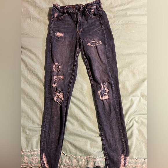 American Eagle Outfitter women’s super high rise jegging jeans size 2 - Picture 1 of 6